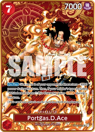 Portgas.D.Ace (Japanese 2nd Anniversary Set)
