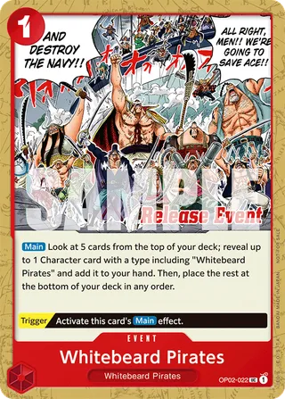 Whitebeard Pirates (ST15-20 Release Event)
