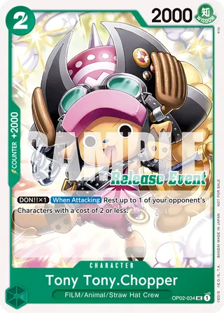 Tony Tony.Chopper (ST15-20 Release Event)