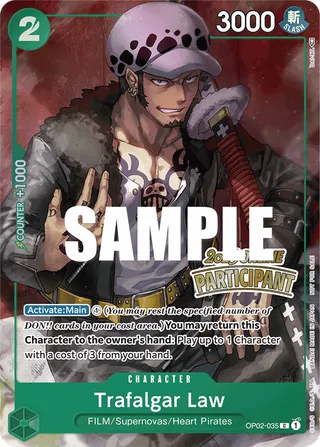 Trafalgar Law (Included in Online Regional Participation Pack Vol.1)