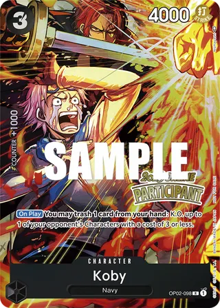 Koby (Included in Online Regional Participation Pack Vol.1)