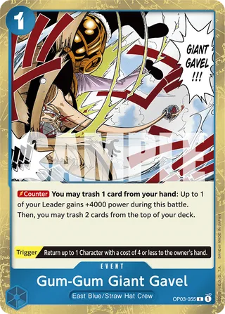 Gum-Gum Giant Gavel (Jolly Roger Foil)
