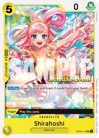 Shirahoshi (ST15-20 Release Event)