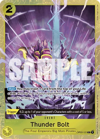 Thunder Bolt (Premium Card Collection Best Selection)