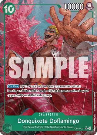 Donquixote Doflamingo (031) (Alternate Art)