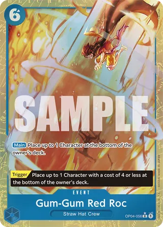 Gum-Gum Red Roc (Alternate Art)