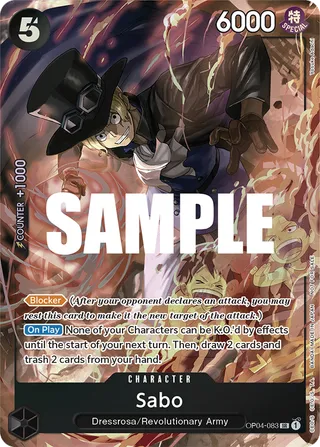 Sabo (Winner prize for Sealed Battle 2023 Vol.1)