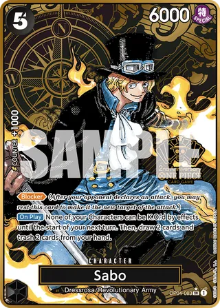 Sabo (Japanese 2nd Anniversary Set)