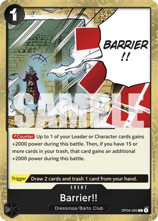 Barrier!! (Jolly Roger Foil)