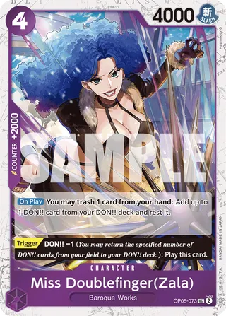 Miss Doublefinger(Zala) (Jolly Roger Foil)