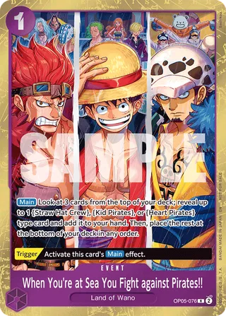 When You're at Sea You Fight against Pirates!! (Pirates League Store Qualifier)