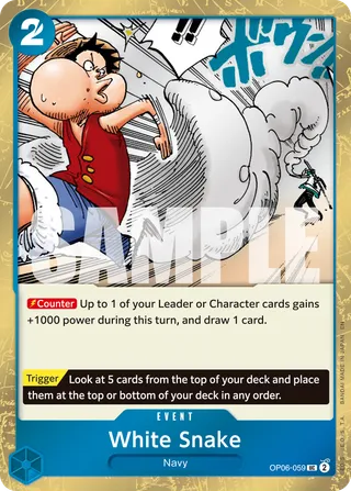 White Snake (Pirate Foil)