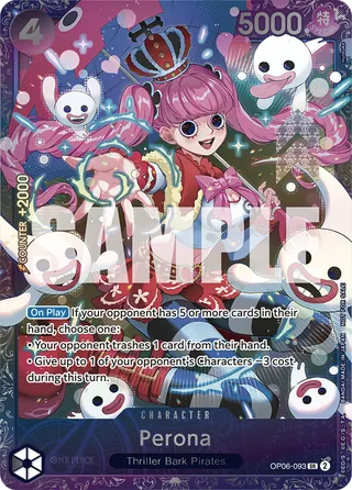 Perona (Treasure Cup August – September)