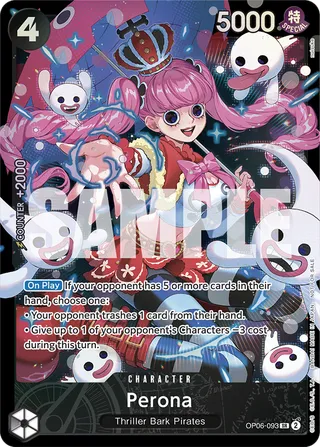 Perona (Store Treasure Cup August – September 2024)