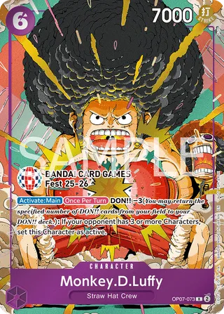 Monkey.D.Luffy (BANDAI CARD GAMES Fest 25-26)