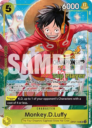 Monkey.D.Luffy (CS 25-26 Top Player Pack)