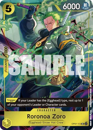 Roronoa Zoro (ONE PIECE DAY Dallas Card Game Celebration)