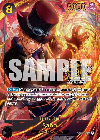 Sabo (Japanese 3rd ANNIVERSARY SET)