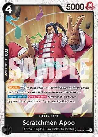 Scratchmen Apoo (Pirate Foil)