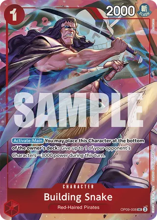 Building Snake (Premium Card Collection Best Selection Vol.4)