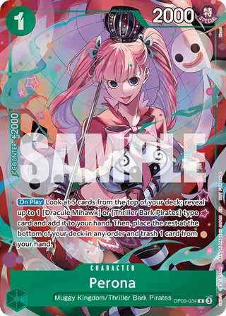 Perona (ONE PIECE HEROINES CAMPAIGN Dash Pack)