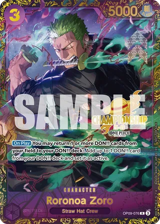 Roronoa Zoro (Regional 25-26 Season1)