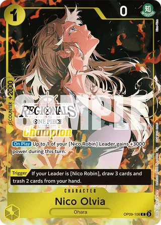 Nico Olvia (Offline Regional Champion Card Set 25-26 Season 1)