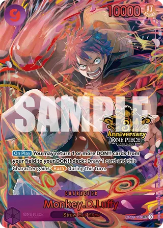 Monkey.D.Luffy (Japanese 3rd ANNIVERSARY SET)