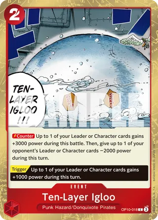 Ten-Layer Igloo (Pirate Foil)