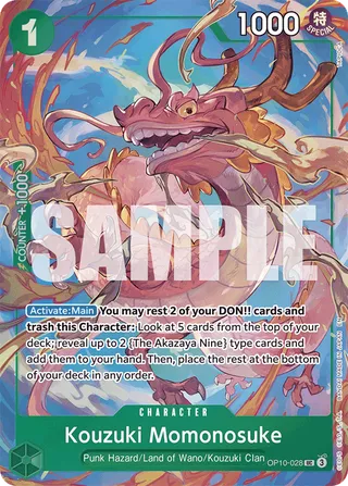 Kouzuki Momonosuke (Premium Card Collection Best Selection Vol.4)