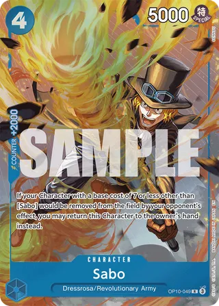 Sabo (Premium Card Collection Best Selection Vol.4)