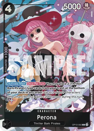 Perona (Premium Card Collection Best Selection Vol.4)
