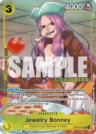 Jewelry Bonney (CS 25-26 Winner Card Set 2)