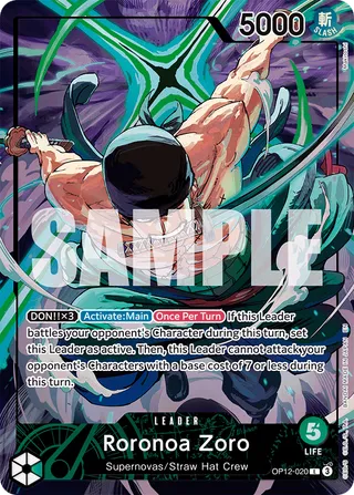 Roronoa Zoro (Official Playmat Limited Edition Vol.4)