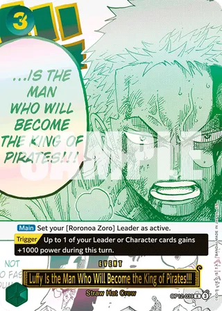 Luffy Is the Man Who Will Become the King of Pirates!!! (Japanese 3rd ANNIVERSARY SET)