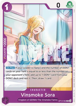 Vinsmoke Sora (Tournament Pack 2026 Vol. 1)