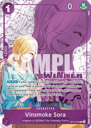 Vinsmoke Sora (Winner Pack 2026 Vol. 1)