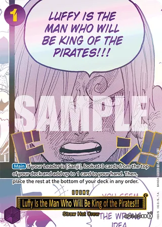 Luffy Is the Man Who Will Be King of the Pirates!!! (Japanese 3rd ANNIVERSARY SET)