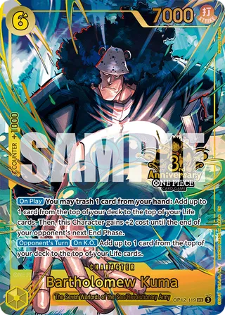 Bartholomew Kuma (Japanese 3rd ANNIVERSARY SET)