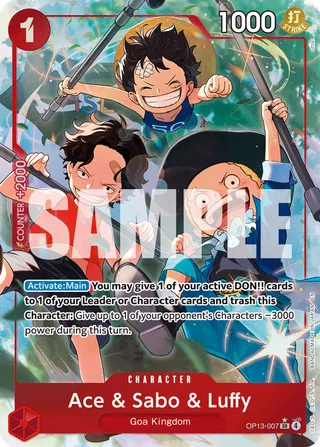 Ace & Sabo & Luffy
