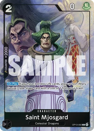 Saint Mjosgard (Premium Card Collection Best Selection Vol.6)