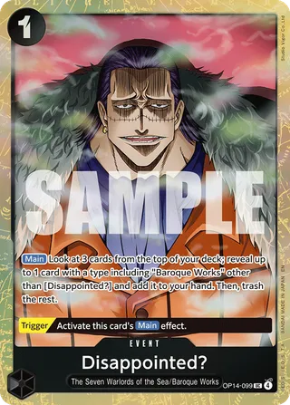 Disappointed? (Premium Card Collection Best Selection Vol.6)