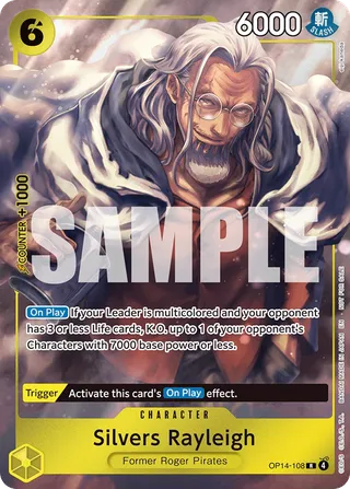 Silvers Rayleigh (OP14-EB04 Dash Pack Campaign)