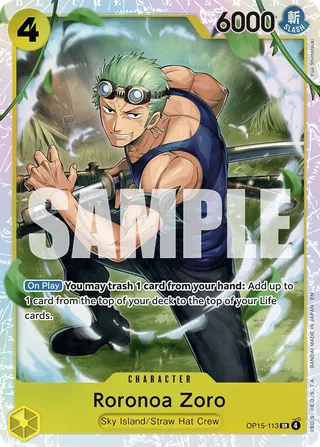 Roronoa Zoro (OP15-113)