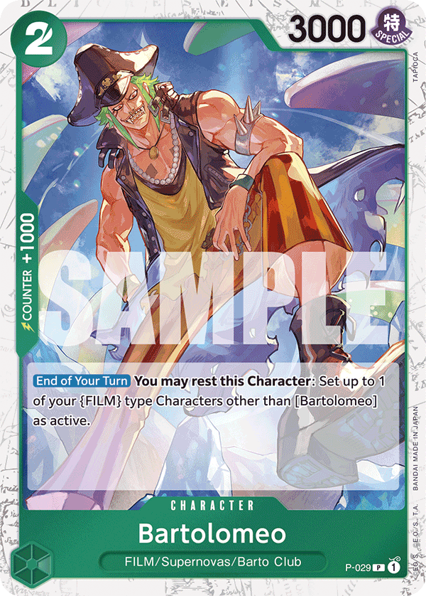 Bartolomeo (P-029) (Jolly Roger Foil)