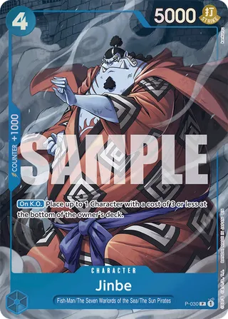 Jinbe (Seven Warlords of the Sea Binder Set)