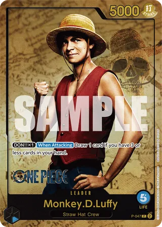 Monkey.D.Luffy (Premium Card Collection Live Action Edition)