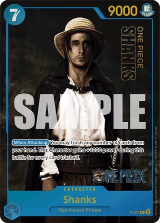 Shanks (Premium Card Collection Live Action Edition)