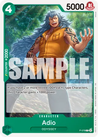 Adio (Pirate Foil)