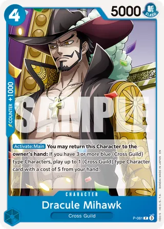 Dracule Mihawk (Pirate Foil)